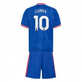 Manchester United Cunha 10 Bortedrakt Barn 2026-2027