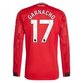 Manchester United Garnacho 17 Hjemmedrakt 2025-2026 L/S Fotballdrakter