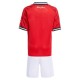 Manchester United Hjemmedrakt Barn 2025-2026 Fotballdrakter