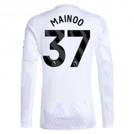 Manchester United Mainoo 37 Bortedrakt 2025-2026 L/S Fotballdrakter