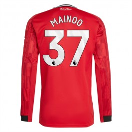 Manchester United Mainoo 37 Hjemmedrakt 2025-2026 L/S Fotballdrakter