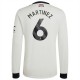 Manchester United Martinez 6 Tredjedrakt 2024-2025 L/S Fotballdrakter