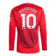 Manchester United Rashford 10 Hjemmedrakt 2024-2025 L/S Fotballdrakter