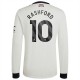 Manchester United Rashford 10 Tredjedrakt 2024-2025 L/S Fotballdrakter