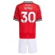Manchester United Šeško 30 Hjemmedrakt Barn 2025-2026 Fotballdrakter