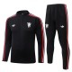 Manchester United Tracksuit 2026-27 - 1-4 Zip Svart