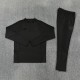 Manchester United Tracksuit 2026-27 - 1-4 Zip Svart
