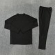 Manchester United Tracksuit 2026-27 - 1-4 Zip Svart