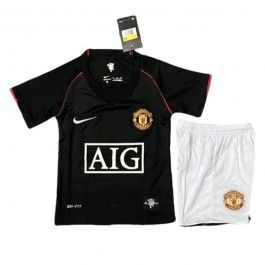 Manchester United Tredjedrakt Barn Retro 2007-2008 Fotballdrakter