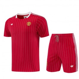 Manchester United Treningsdrakt + Shorts 2026-27 Rød