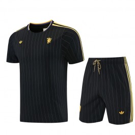 Manchester United Treningsdrakt + Shorts 2026-27 Svart