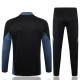 Manchester United Treningsdresser Barn 2024-25 - 1-4 Zip Svart