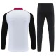 Manchester United Treningsdresser Barn 2024-25 - 1-4 Zip Svart Hvit
