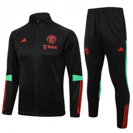 Manchester United Treningsjakke Dresser 2023-24 - Svart
