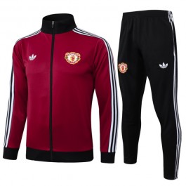 Manchester United Treningsjakke Dresser 2024-25 - Rød