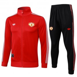 Manchester United Treningsjakke Dresser Barn 2025-26 - Rød