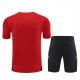 Manchester United Treningstrøye Dress 2024-25 - Shorts Rød