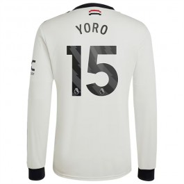 Manchester United Yoro 15 Tredjedrakt 2024-2025 L/S Fotballdrakter