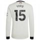 Manchester United Yoro 15 Tredjedrakt 2024-2025 L/S Fotballdrakter