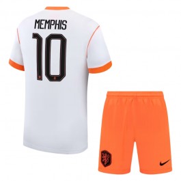 Nederland Memphis 10 VM Bortedrakt Barn 2026