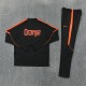Nederland Tracksuit Barn 2026-27 - 1-4 Zip Svart