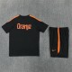 Nederland Treningsdrakt + Shorts Barn 2026-27 Svart