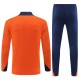 Nederland Treningsdresser Barn 2024-25 - 1-4 Zip Orange