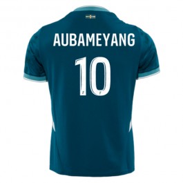 Olympique de Marseille Aubameyang 10 Bortedrakt 2024-2025 Fotballdrakter