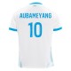 Olympique de Marseille Aubameyang 10 Hjemmedrakt 2024-2025 Fotballdrakter