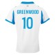 Olympique de Marseille Greenwood 10 Hjemmedrakt 2025-2026 Fotballdrakter