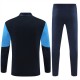 Olympique de Marseille Treningsdress 2025-26 - 1-4 Zip Blå