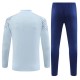 Olympique de Marseille Treningsdresser 2023-24 - 1-4 Zip Light Blå