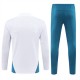 Olympique de Marseille Treningsdresser 2024-25 - 1-4 Zip Hvit