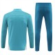 Olympique de Marseille Treningsdresser Barn 2024-25 - 1-4 Zip Blå