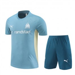 Olympique de Marseille Treningstrøye Dress 2024-25 - Shorts Blå
