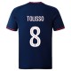 Olympique lyonnais Tolisso 8 Bortedrakt 2025-2026 Fotballdrakter