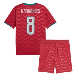 Portugal B.Fernandes 8 VM Hjemmedrakt Barn 2026