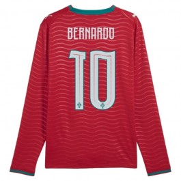 Portugal Bernardo 10 VM Hjemmedrakt 2026 Langermet
