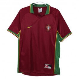 Portugal Hjemmedrakt Retro 1998 Fotballdrakter