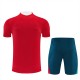 Portugal Treningsdrakt + Shorts 2026-27 Rød