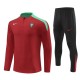 Portugal Treningsdresser 2024-25 - 1-4 Zip Rød