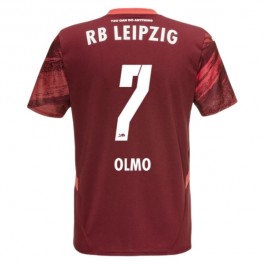 RB Leipzig Olmo 7 Bortedrakt 2024-2025 Fotballdrakter