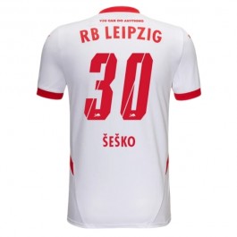 RB Leipzig Šeško 30 Hjemmedrakt 2024-2025 Fotballdrakter