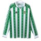 Real Betis Balompié Hjemmedrakt Retro 1995-1997 L/S Fotballdrakter