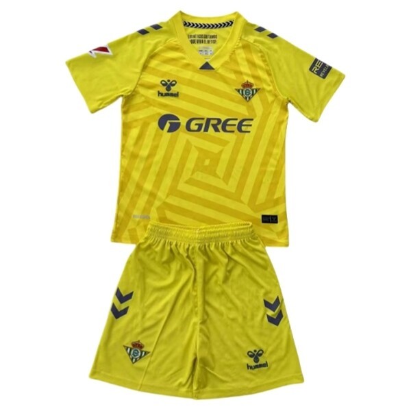 Real Betis Balompié Keeper Hjemmedrakt Barn 2025-2026 Fotballdrakter Real Betis Balompié Keeper Hjemmedrakt Barn 2025-2026 Fotballdrakter