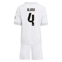 Real Madrid Alaba 4 Hjemmedrakt Barn 2025-2026 Fotballdrakter