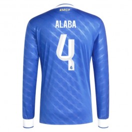 Real Madrid Alaba 4 Tredjedrakt 2025-2026 L/S Fotballdrakter