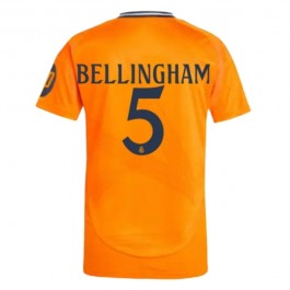 Real Madrid Bellingham 5 Bortedrakt 2024-2025 Fotballdrakter