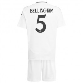 Real Madrid Bellingham 5 Hjemmedrakt Barn 2024-2025 Fotballdrakter