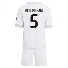 Real Madrid Bellingham 5 Hjemmedrakt Barn 2025-2026 Fotballdrakter